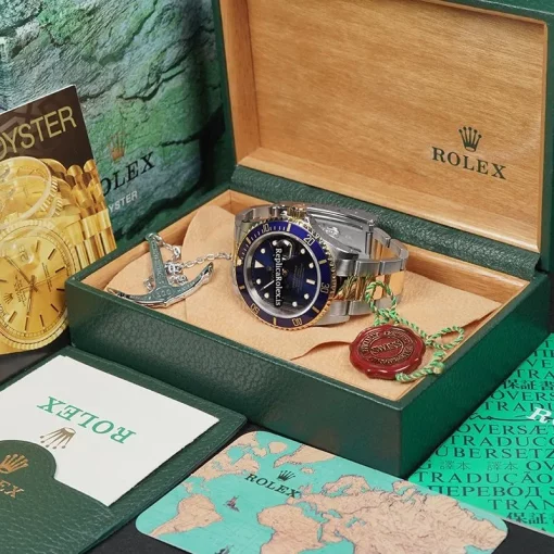 Great Replica Rolex Submariner Date 16613 Automatic Movement 40mm Mens/unisex Watch - Image 14