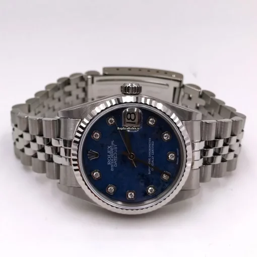 Superior Replica Rolex Lady-datejust 68274 Caliber 2135 Automatic Movement 31x30mm Steel Case Womens Watch - Image 4