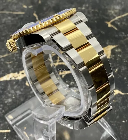 Nice Replica Rolex Submariner Date 116613lb Caliber 3135 Automatic Movement 40mm Gold/steel Case Mens/unisex Watch - Image 5