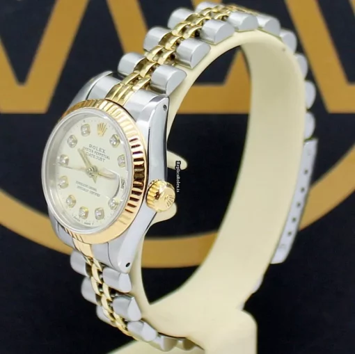 Great Replica Rolex Lady-datejust 69173 Caliber 2135 Automatic Movement 26mm Steel Case Womens Watch - Image 7