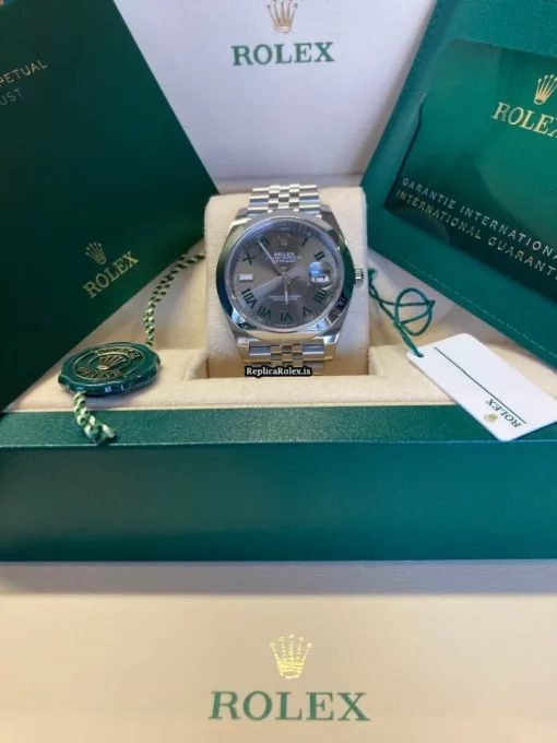 Quality Replica Rolex Datejust 126300 Caliber 3235 Automatic Movement 41x48mm Steel Case Mens/unisex Watch - Image 2