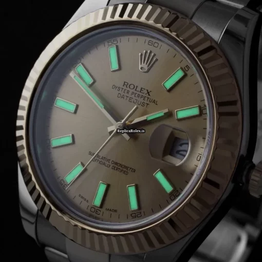 Beautiful Replica Rolex Datejust II 116333 Automatic Movement 41mm Steel Case Mens/unisex Watch - Image 2