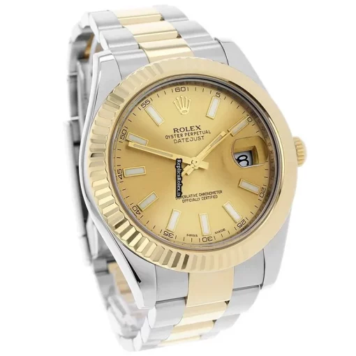 Beautiful Replica Rolex Datejust II 116333 Automatic Movement 41mm Steel Case Mens/unisex Watch - Image 4