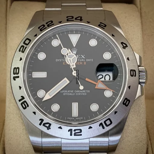 Amazing Fake Rolex Explorer II 216570 Caliber 3187 Automatic Movement 42mm Steel Case Mens/unisex Watch - Image 3