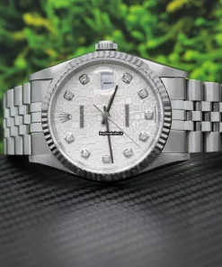 Well Made Replica Rolex Datejust 16234 Caliber 3135 Automatic Movement 36mm Steel Case Mens/unisex Watch