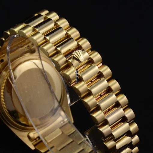 Superb Replica Rolex Day-date 18138 Caliber 3055 Automatic Movement 36mm Yellow Gold Case Mens/unisex Watch - Image 12