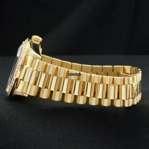 Superb Replica Rolex Day-date 18138 Caliber 3055 Automatic Movement 36mm Yellow Gold Case Mens/unisex Watch - Image 8