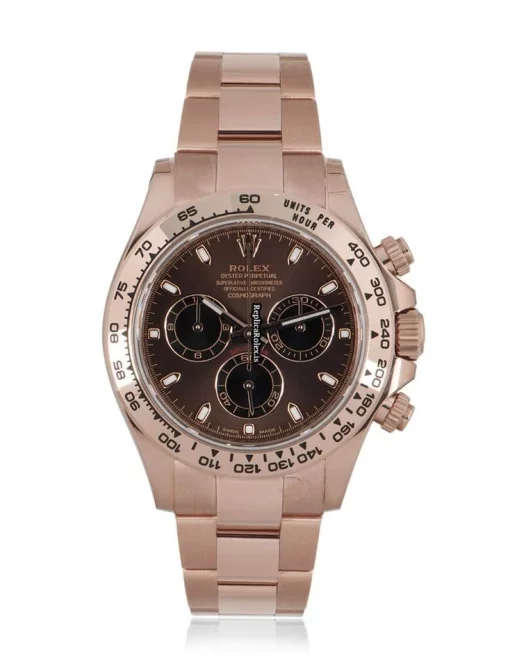 Great Copies Rolex Daytona 116505-0013 Caliber 4130 Automatic Movement 40mm Rose Gold Case Mens/unisex Watch