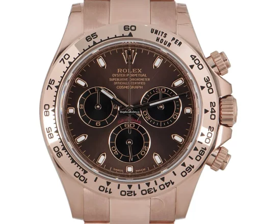 Great Copies Rolex Daytona 116505-0013 Caliber 4130 Automatic Movement 40mm Rose Gold Case Mens/unisex Watch - Image 2