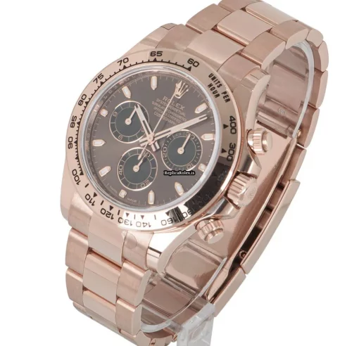 Great Copies Rolex Daytona 116505-0013 Caliber 4130 Automatic Movement 40mm Rose Gold Case Mens/unisex Watch - Image 3