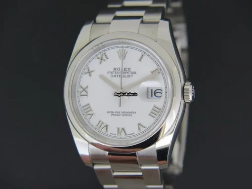 Beautiful Replica Rolex Datejust 116200 Automatic Movement 36mm Steel Case Mens/unisex Watch