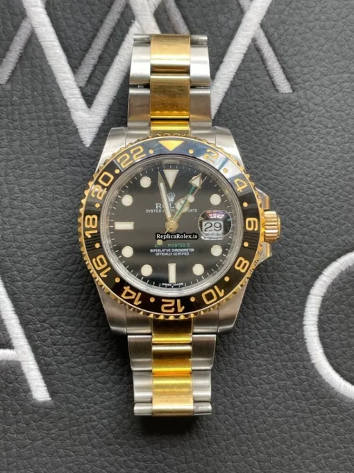 Unique Replica Rolex Gmt-master II 116713ln Caliber 3186 Automatic Movement 40mm Gold/steel Case Mens/unisex Watch
