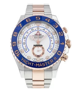 Excellent Replica Rolex Yacht-master II 116681 Caliber 4161 Automatic Movement 44mm Gold/steel Case Mens/unisex Watch