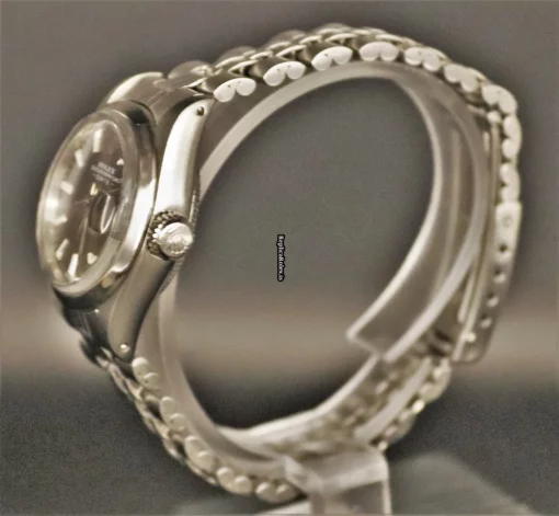 Defect Replica Rolex Oyster Perpetual Lady Date 6916 Caliber 2030 Automatic Movement 26mm Steel Case Womens Watch - Image 3