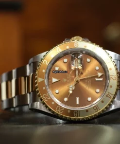 Amazing Fake Rolex Gmt-master II 16713 Caliber 3185 Automatic Movement 40mm Gold/steel Case Mens/unisex Watch