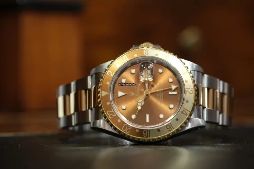 Amazing Fake Rolex Gmt-master II 16713 Caliber 3185 Automatic Movement 40mm Gold/steel Case Mens/unisex Watch