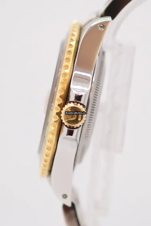 Amazing Fake Rolex Gmt-master II 16713 Caliber 3185 Automatic Movement 40mm Gold/steel Case Mens/unisex Watch - Image 5