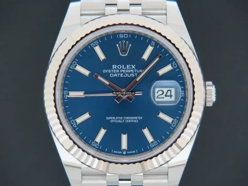 Inexpensive Replica Rolex Datejust 126334 Automatic Movement 41mm Gold/steel Case Mens/unisex Watch - Image 2