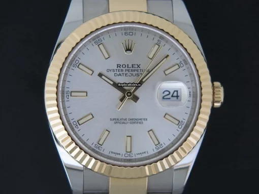 Offering Replica Rolex Datejust 126333 Automatic Movement 41mm Gold/steel Case Mens/unisex Watch - Image 2