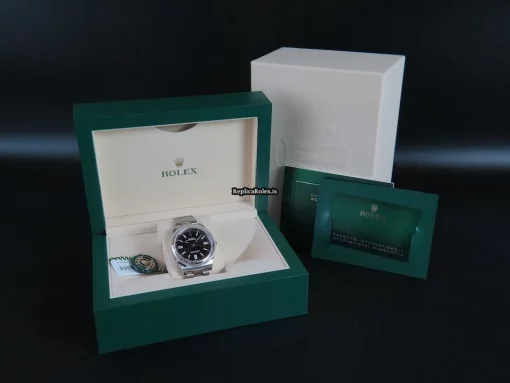 1:1 Fake Rolex Oyster Perpetual 124300 Automatic Movement 41mm Steel Case Mens/unisex Watch - Image 4