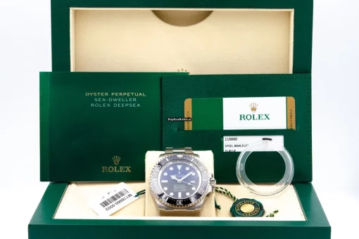1:1 Imitation Rolex Sea-dweller Deepsea 116660 Caliber 3135 Automatic Movement 44mm Steel Case Mens/unisex Watch - Image 8