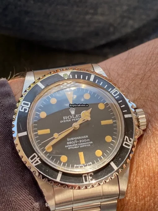 Design Fake Rolex Submariner 5512 Caliber 1530 Automatic Movement 40x47mm Steel Case Mens/unisex Watch - Image 15