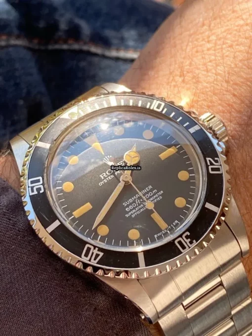 Design Fake Rolex Submariner 5512 Caliber 1530 Automatic Movement 40x47mm Steel Case Mens/unisex Watch - Image 16