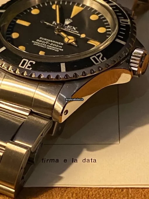 Design Fake Rolex Submariner 5512 Caliber 1530 Automatic Movement 40x47mm Steel Case Mens/unisex Watch - Image 8