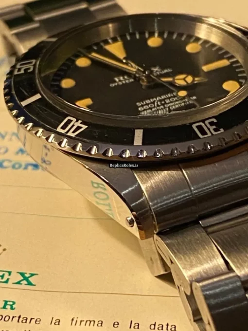 Design Fake Rolex Submariner 5512 Caliber 1530 Automatic Movement 40x47mm Steel Case Mens/unisex Watch - Image 9