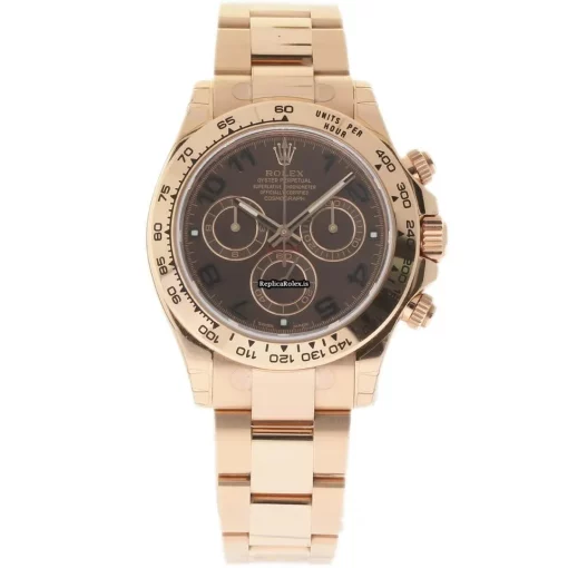 Fine Clone Rolex Daytona 116505 Caliber 4130 Automatic Movement 40mm Rose Gold Case Mens/unisex Watch - Image 2