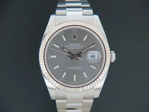 Perfect Fake Rolex Datejust 126334 Automatic Movement 41mm Steel Case Mens/unisex Watch - Image 3