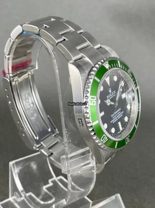 Defect Clone Rolex Submariner Date 16610lv Caliber 3135 Automatic Movement 40mm Steel Case Mens/unisex Watch - Image 4