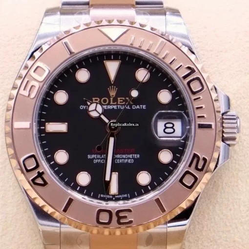 Mind-boggling Copy Rolex Yacht-master 37 268621 Automatic Movement 37mm Gold/steel Case Mens/unisex Watch