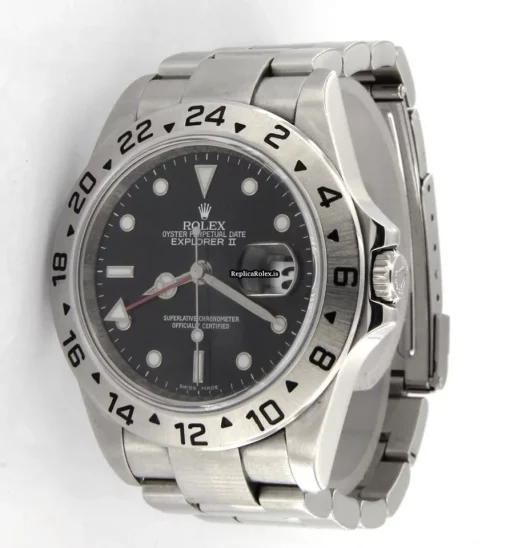 Cheap Replica Rolex Explorer II 16570t Caliber 3186 Automatic Movement 40x47,2mm Steel Case Mens/unisex Watch