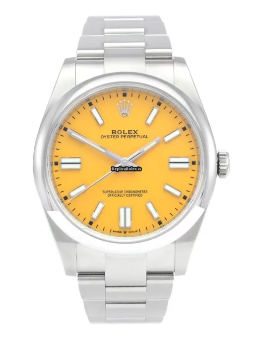 Defect Replica Rolex Oyster Perpetual 124300-0004 Caliber 3230 Automatic Movement 41mm Steel Case Mens/unisex Watch