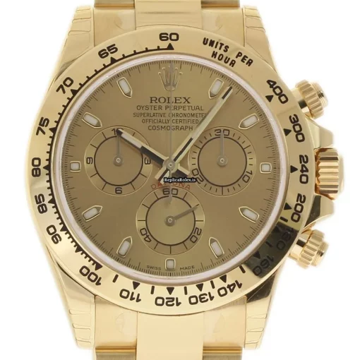 Special Replica Rolex Daytona 116508 Caliber 4130 Automatic Movement 40mm Yellow Gold Case Mens/unisex Watch