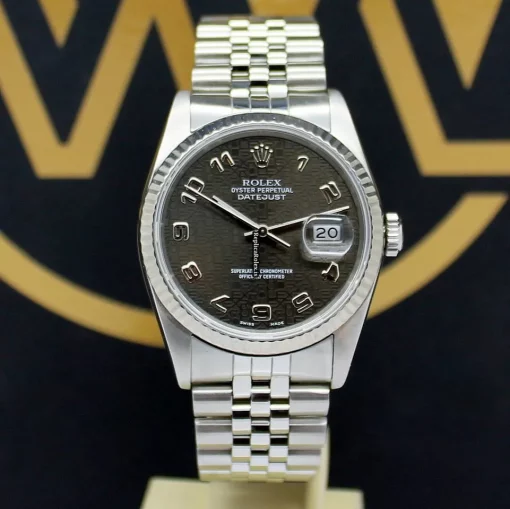 Stylish Replica Rolex Datejust 16234 Caliber 3135 Automatic Movement 36mm Steel Case Mens/unisex Watch - Image 5