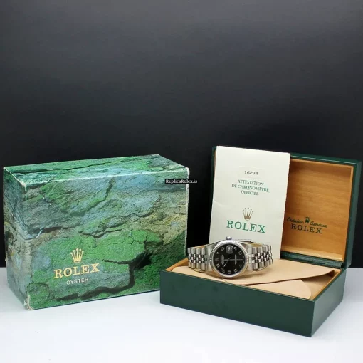 Stylish Replica Rolex Datejust 16234 Caliber 3135 Automatic Movement 36mm Steel Case Mens/unisex Watch - Image 9