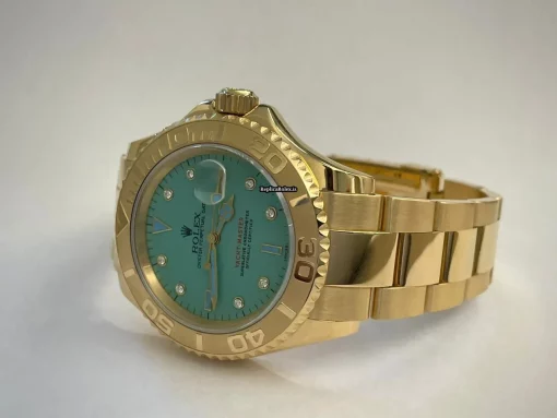 Affordable Replica Rolex Yacht-master 16628 Caliber 3135 Automatic Movement 40mm Yellow Gold Case Mens/unisex Watch - Image 2