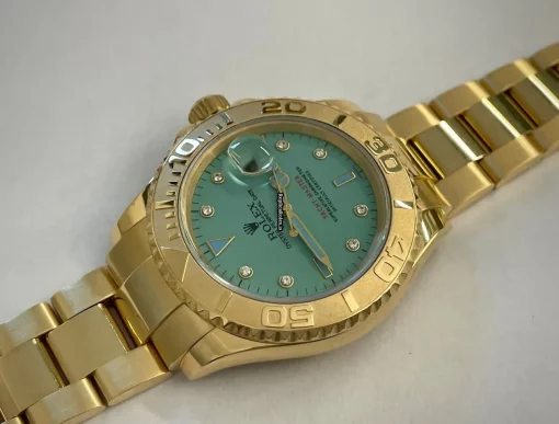 Affordable Replica Rolex Yacht-master 16628 Caliber 3135 Automatic Movement 40mm Yellow Gold Case Mens/unisex Watch - Image 3