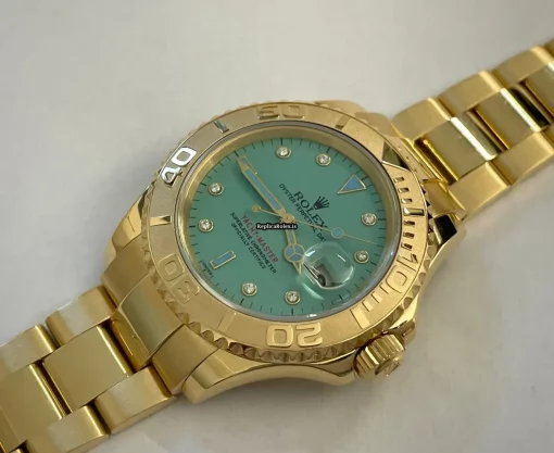 Affordable Replica Rolex Yacht-master 16628 Caliber 3135 Automatic Movement 40mm Yellow Gold Case Mens/unisex Watch - Image 4