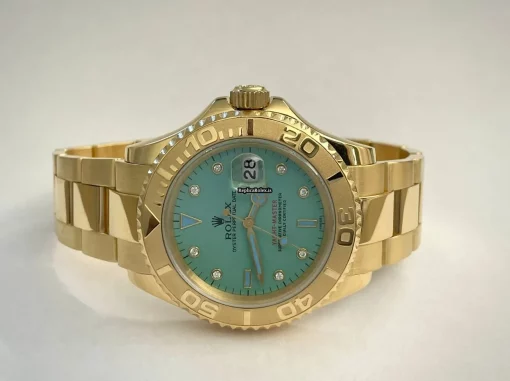 Affordable Replica Rolex Yacht-master 16628 Caliber 3135 Automatic Movement 40mm Yellow Gold Case Mens/unisex Watch - Image 5