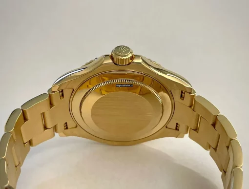 Affordable Replica Rolex Yacht-master 16628 Caliber 3135 Automatic Movement 40mm Yellow Gold Case Mens/unisex Watch - Image 8