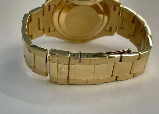 Affordable Replica Rolex Yacht-master 16628 Caliber 3135 Automatic Movement 40mm Yellow Gold Case Mens/unisex Watch - Image 9