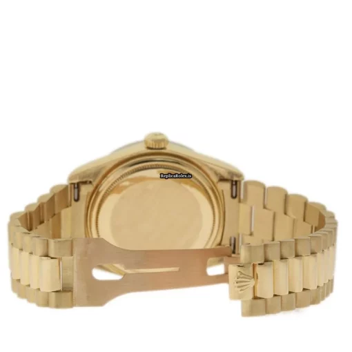Reliable Replica Rolex Day-date 36 18038 Automatic Movement 36mm Yellow Gold Case Mens/unisex Watch - Image 4