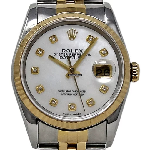 Aaa Fake Rolex Datejust 16233 Automatic Movement 36mm Steel Case Mens/unisex Watch