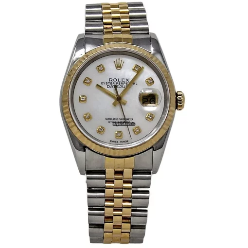 Aaa Fake Rolex Datejust 16233 Automatic Movement 36mm Steel Case Mens/unisex Watch - Image 2