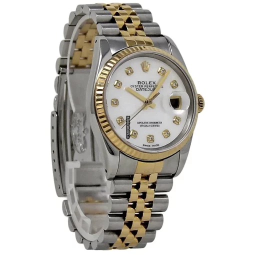 Aaa Fake Rolex Datejust 16233 Automatic Movement 36mm Steel Case Mens/unisex Watch - Image 5