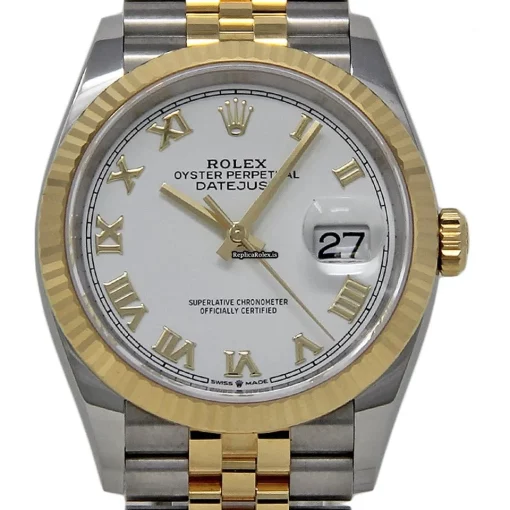 Perfect Clone Rolex Datejust 126233 Caliber 3235 Automatic Movement 36mm Steel Case Mens/unisex Watch