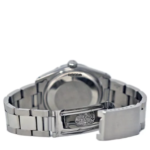 Fabulous Copies Rolex Oyster Perpetual Date 15000 Automatic Movement 34mm Steel Case Womens Watch - Image 4